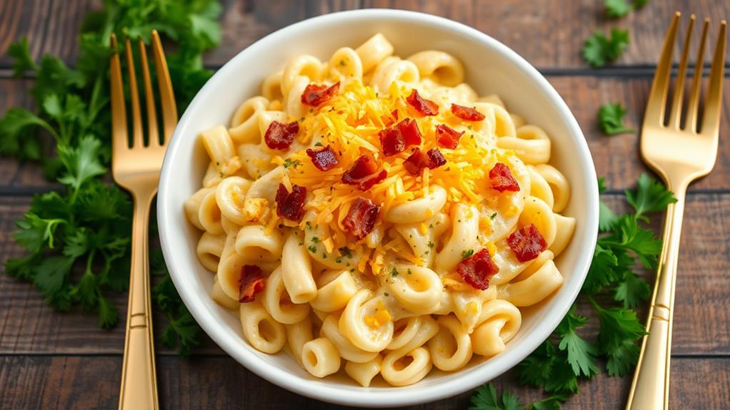 cheesy satisfying keto friendly mac and cheese