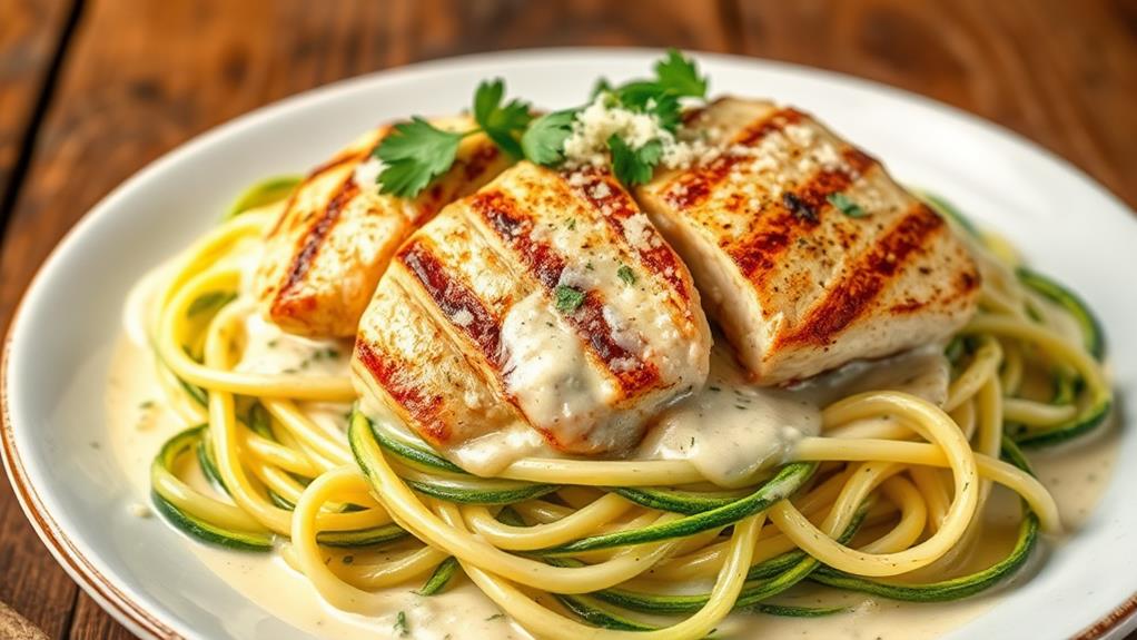 creamy comforting low carb chicken dish