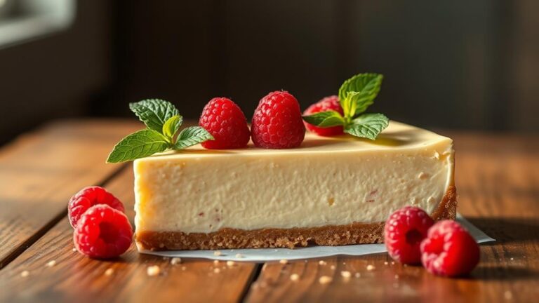 creamy delicious low carb cheesecake