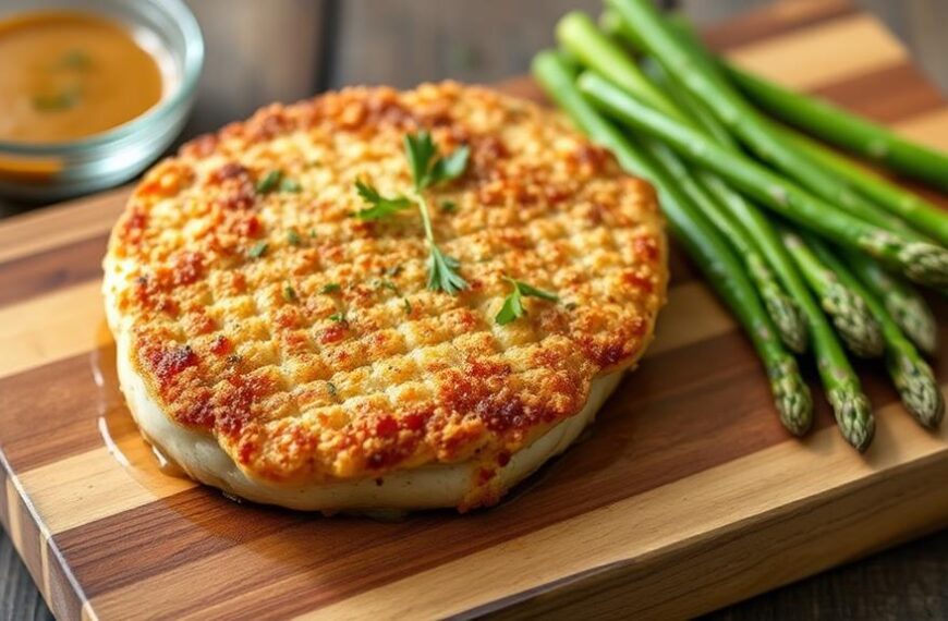 crispy parmesan crusted pork