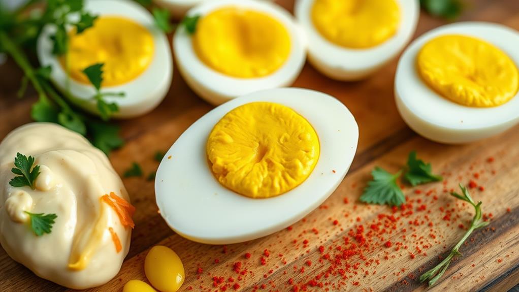 delectable egg appetizer ingredients