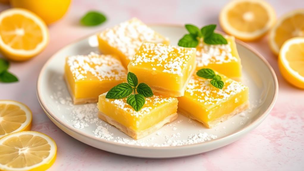 delectable low carb lemon bar delight