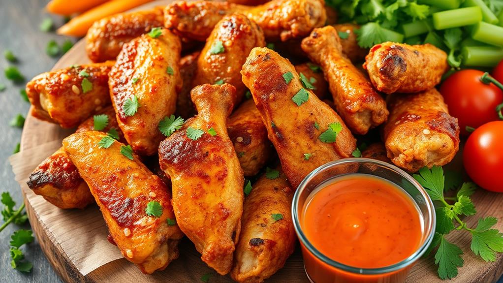 flavorful nutritious low carb chicken wings