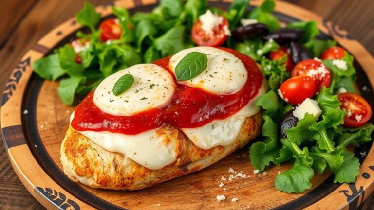 gluten free keto friendly chicken parmesan recipe