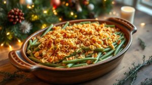 holiday green bean casserole