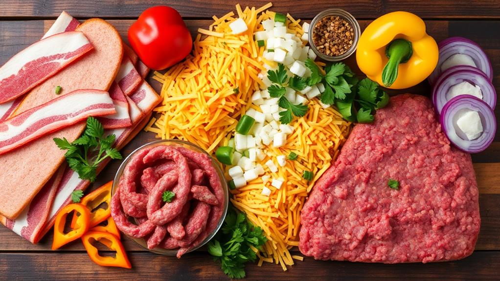 ingredients required for cooking