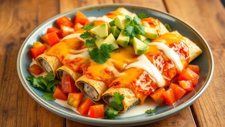 keto chicken zucchini enchiladas