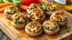 keto friendly mushroom appetizer recipe