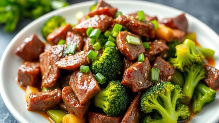 low carb beef stir fry
