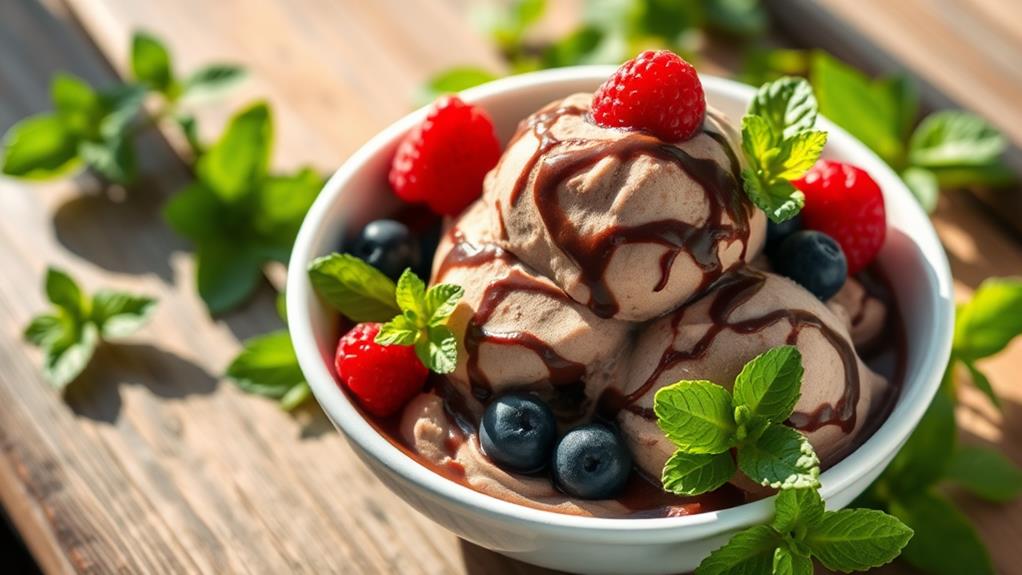low carb frozen dairy treat