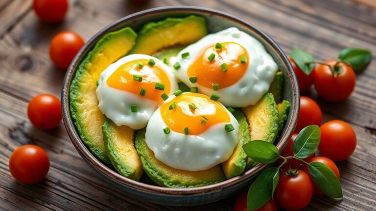 nutritious keto friendly breakfast dish