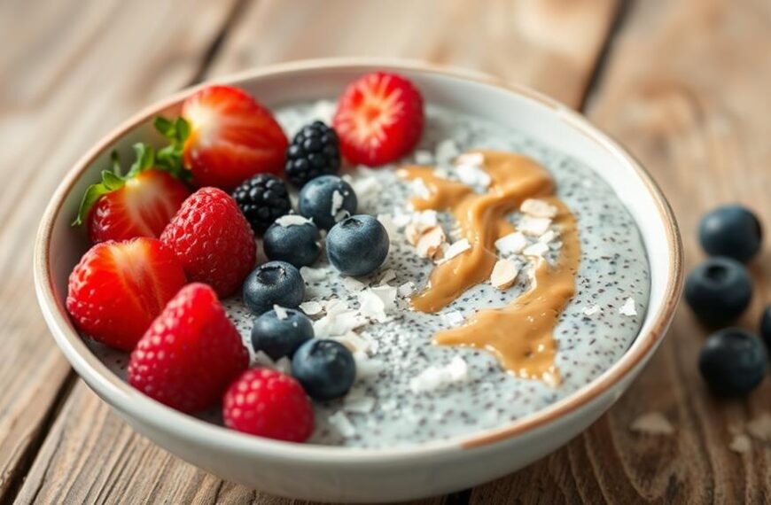 nutritious low carb chia seed dessert