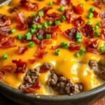 savory low carb cheesy bacon infused