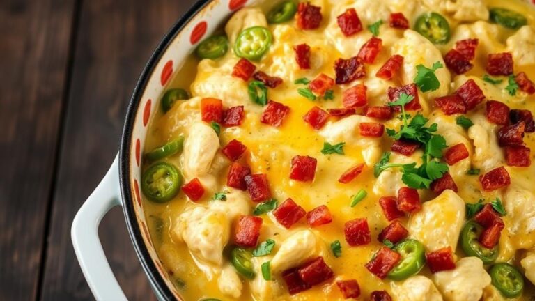 spicy cheesy low carb chicken casserole