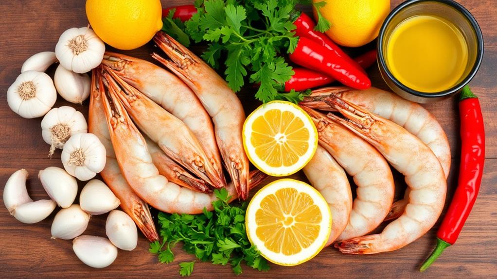 spicy shrimp scampi ingredients