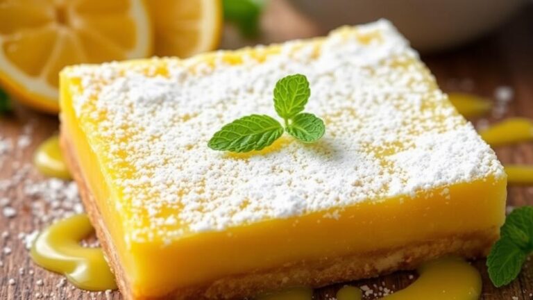 tart and tangy low carb dessert