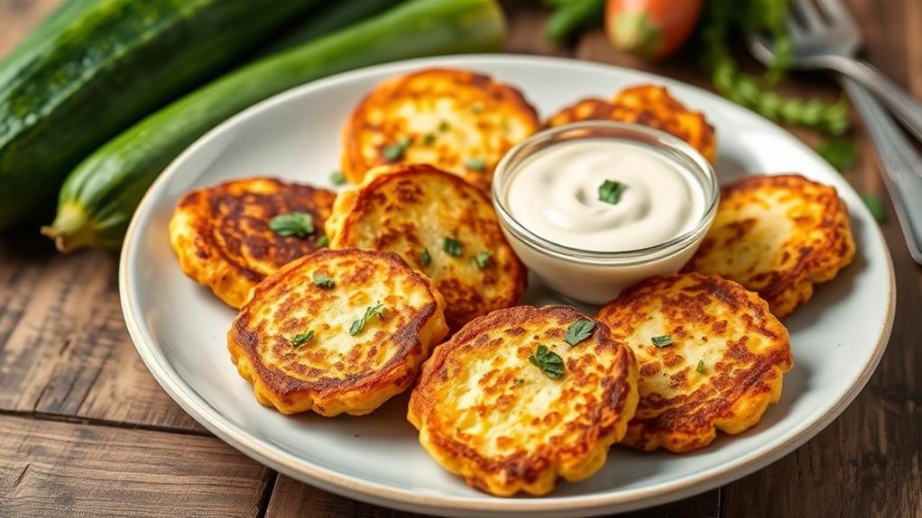 vegetable based keto friendly pancake like dish